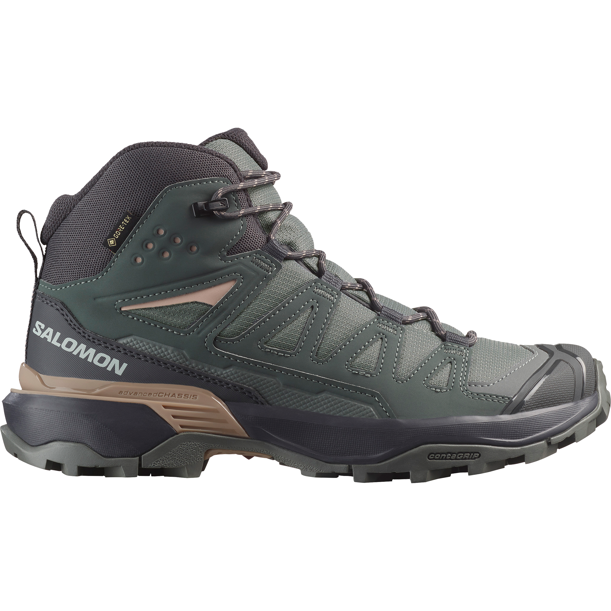 Honyuki　SALOMON Salomon Quest 4 Gore-Tex Men's Hiking Boots - Magnet