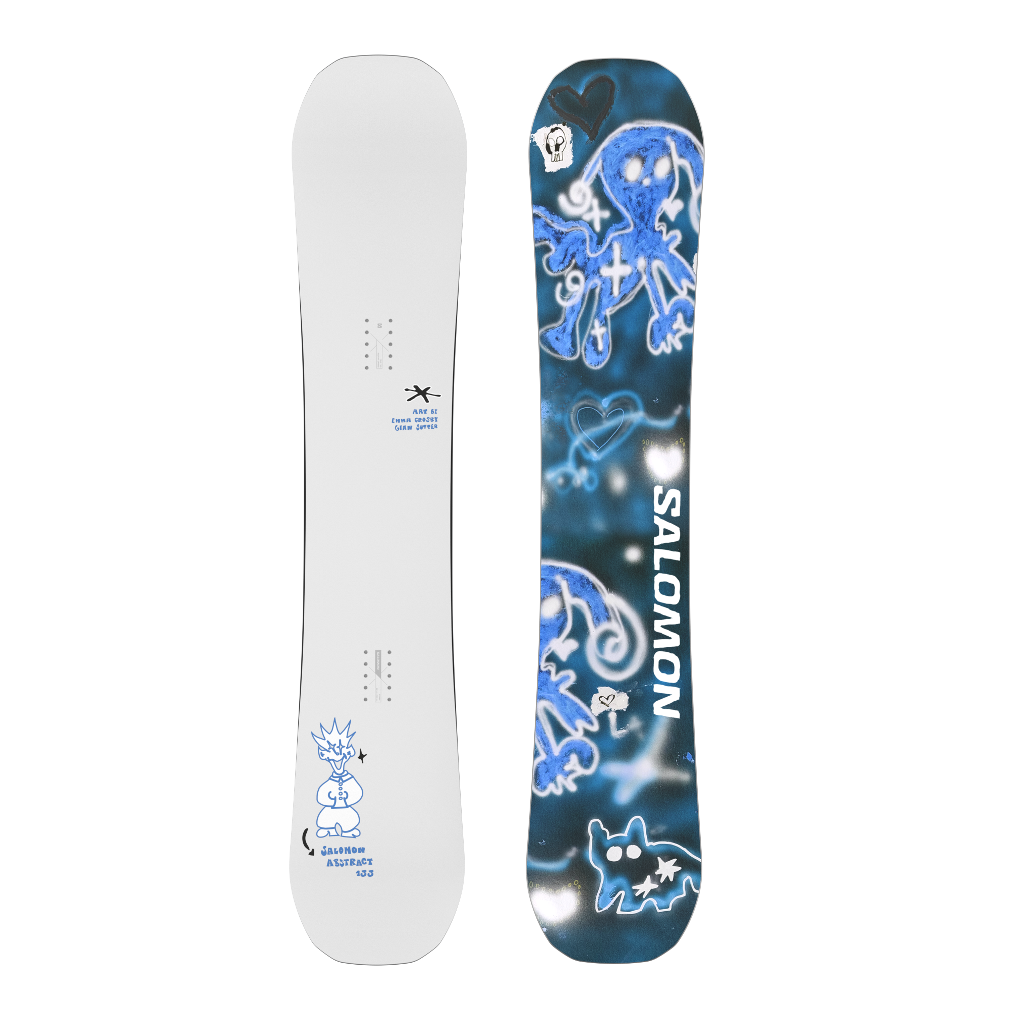 ボード SALOMON - SALOMON BOARDS Salomon ABSTRACT 2025 - Industry Skate & Snow