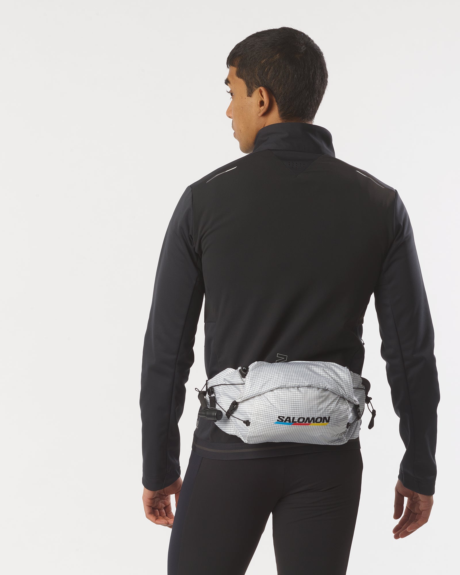 ●SALOMON● 25SS MONT CROSS BAG CROSS SEASON WAIST RACE FLAG Unisex Belt with bladder