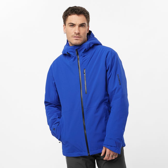 Salomon Highland Insulated Hooded Jacket Men s M Surf The Web
