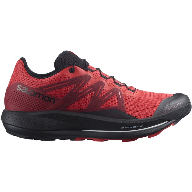 Salomon red trainers store