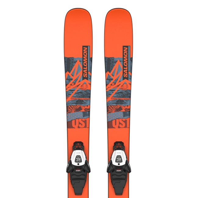Salomon orange 2025 skis