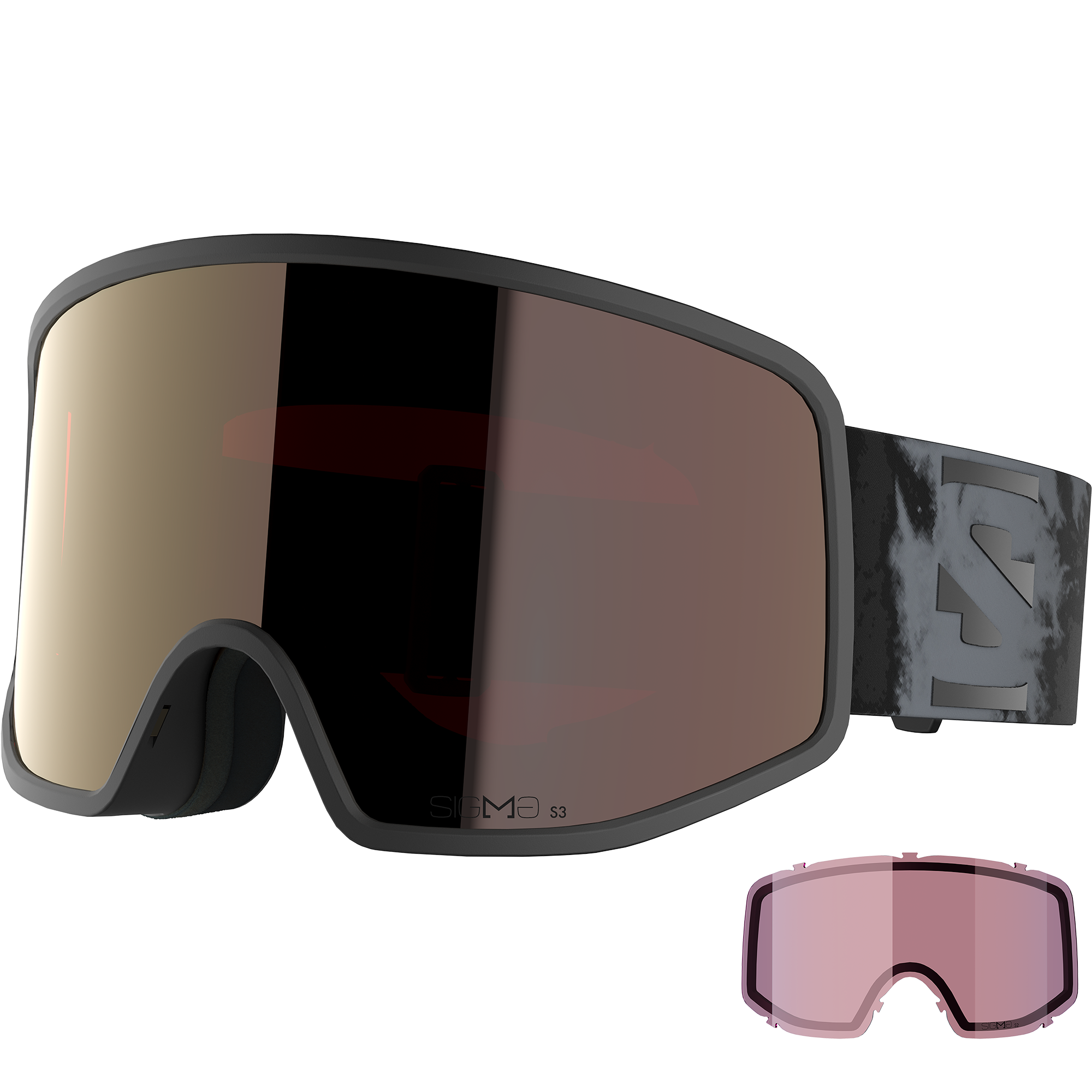 SALOMON SENTRY PRO ゴーグル ブラック Salomon Sentry Pro Sigma (and extra lens) Black | Buy