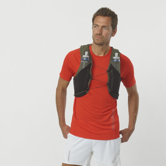 Adv Skin 12 - Unisex Running Vest with flasks included | Salomon
