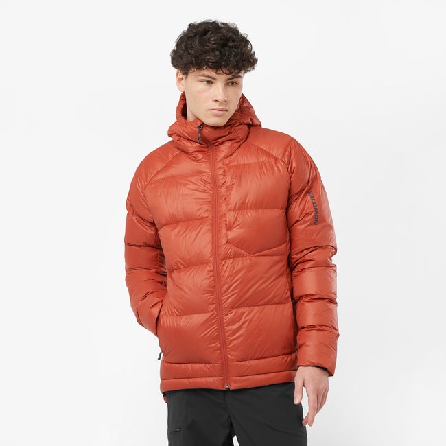 Outline Down Men s Hooded Down Jacket Salomon