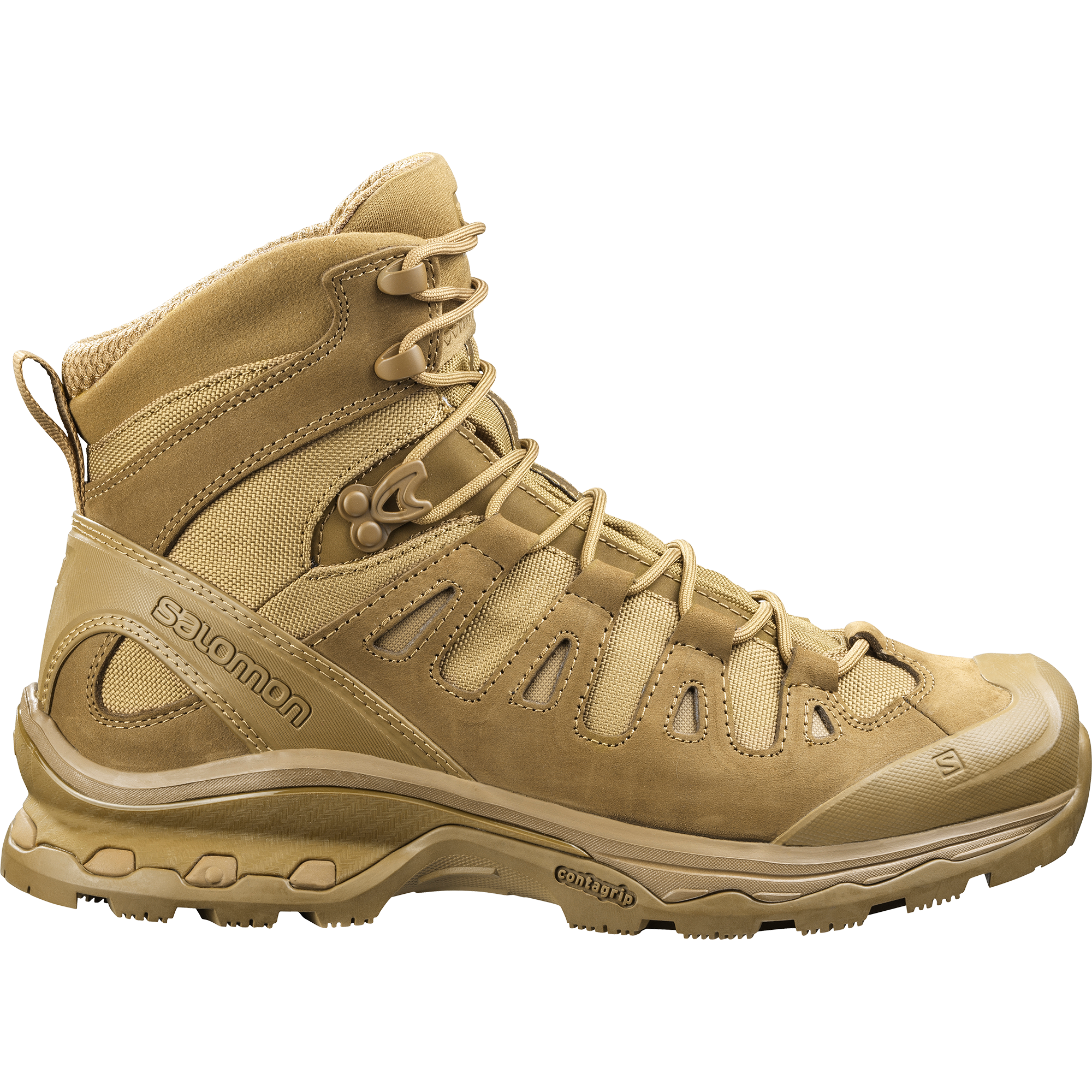 個人装備 SALOMON FORCES QUEST 4D FORCES 2 HIGH Salomon Men's Earth Brown Quest 4D Forces 2 High GORE-TEX