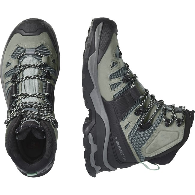 (SALOMON) サロモン QUEST ACCESS WOMEN シリーズ SALOMON Women's Quest 4 Gore-Tex - Slate/Trooper/Opal Blue