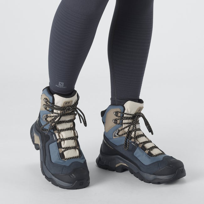 QUEST ELEMENT GORE-TEX Women's Leather Hiking Boots | Salomon