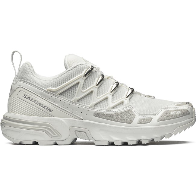 Salomon Gender Inclusive ACS + Sneaker in White/White/Silver