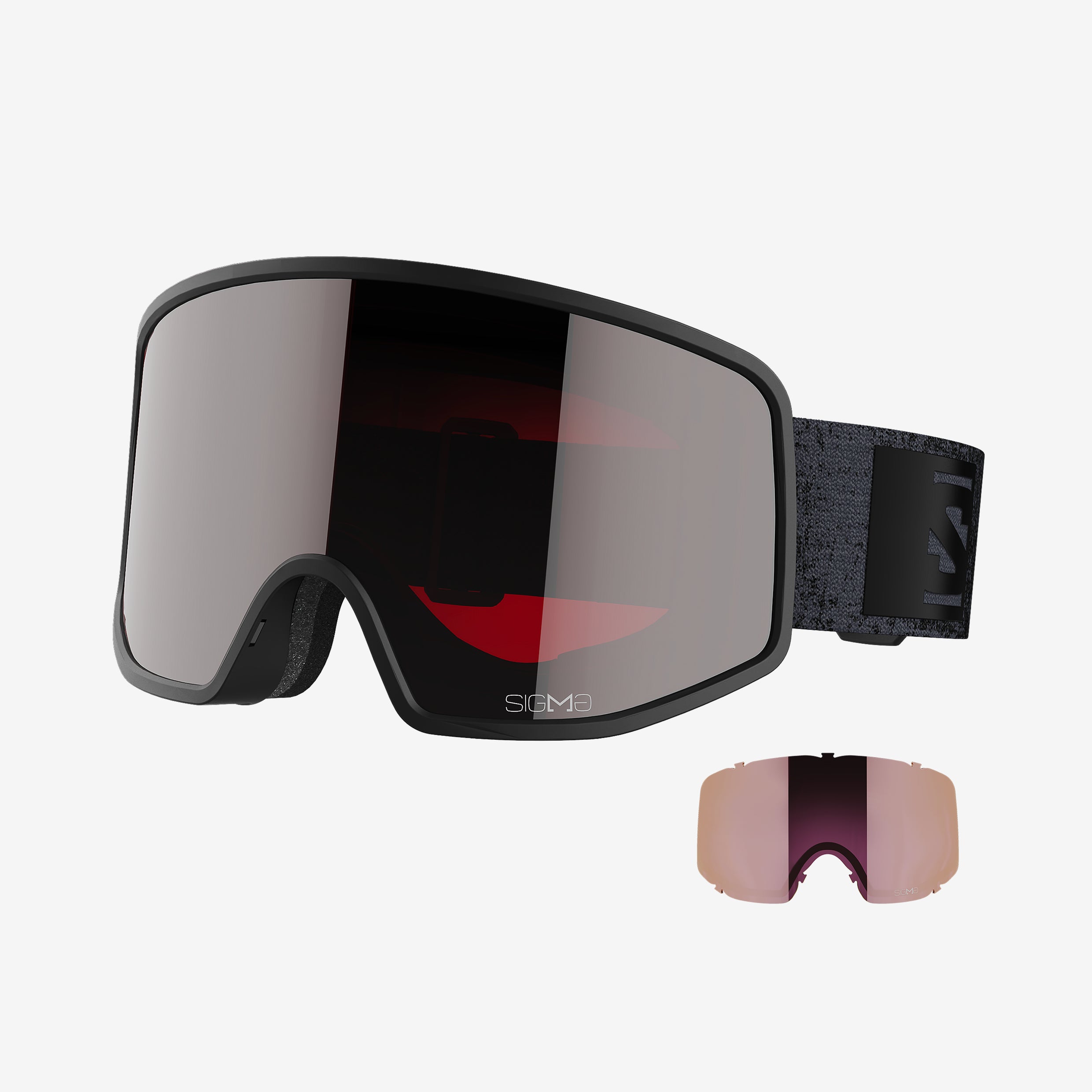 Salomon フレームレスミラーゴーグル S/VIEW S/VIEW Unisex Goggles | Salomon