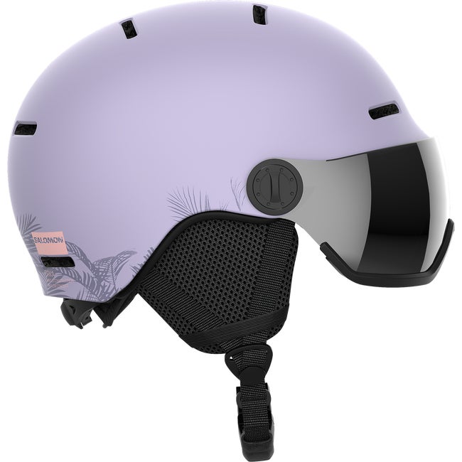 Salomon Grom Visor ブラック Sサイズ　スノーヘルメット　S Salomon Grom Visor Helmet 2023 – Aspen Ski And Board