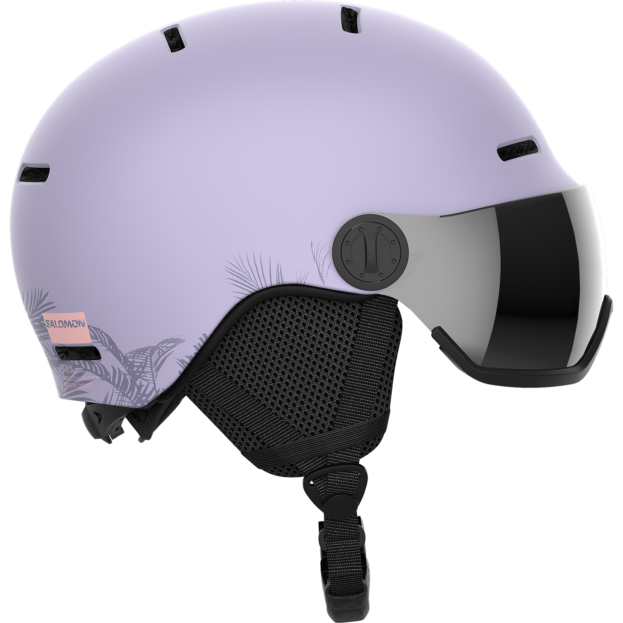 ORKA VISOR ブラック ORKA Junior - Kids' Helmet | Salomon