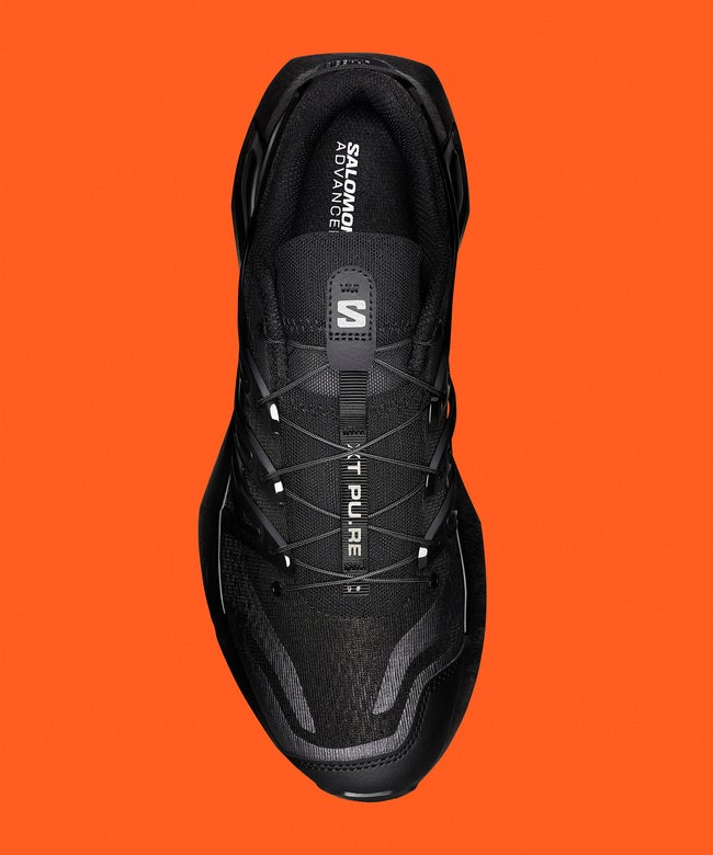 【極美品】SALOMON XT-PU.READVANCED Black 26cm Salomon - XT PU.RE ADVANCED Rubber-Trimmed Mesh Sneakers