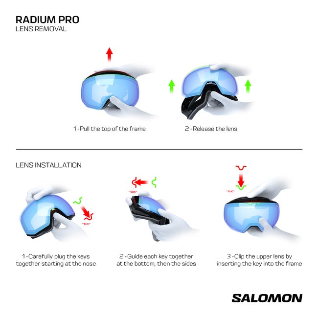 RADIUM PRO SIGMA (and EXTRA LENS) Unisex Goggles | Salomon