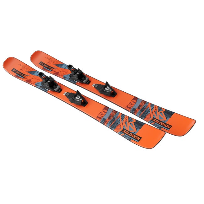 GT サロモン　QST MAX JR M C5 140cm（K2ポール付き QST XS (and C5) Junior - Kids' All-Mountain Ski Package
