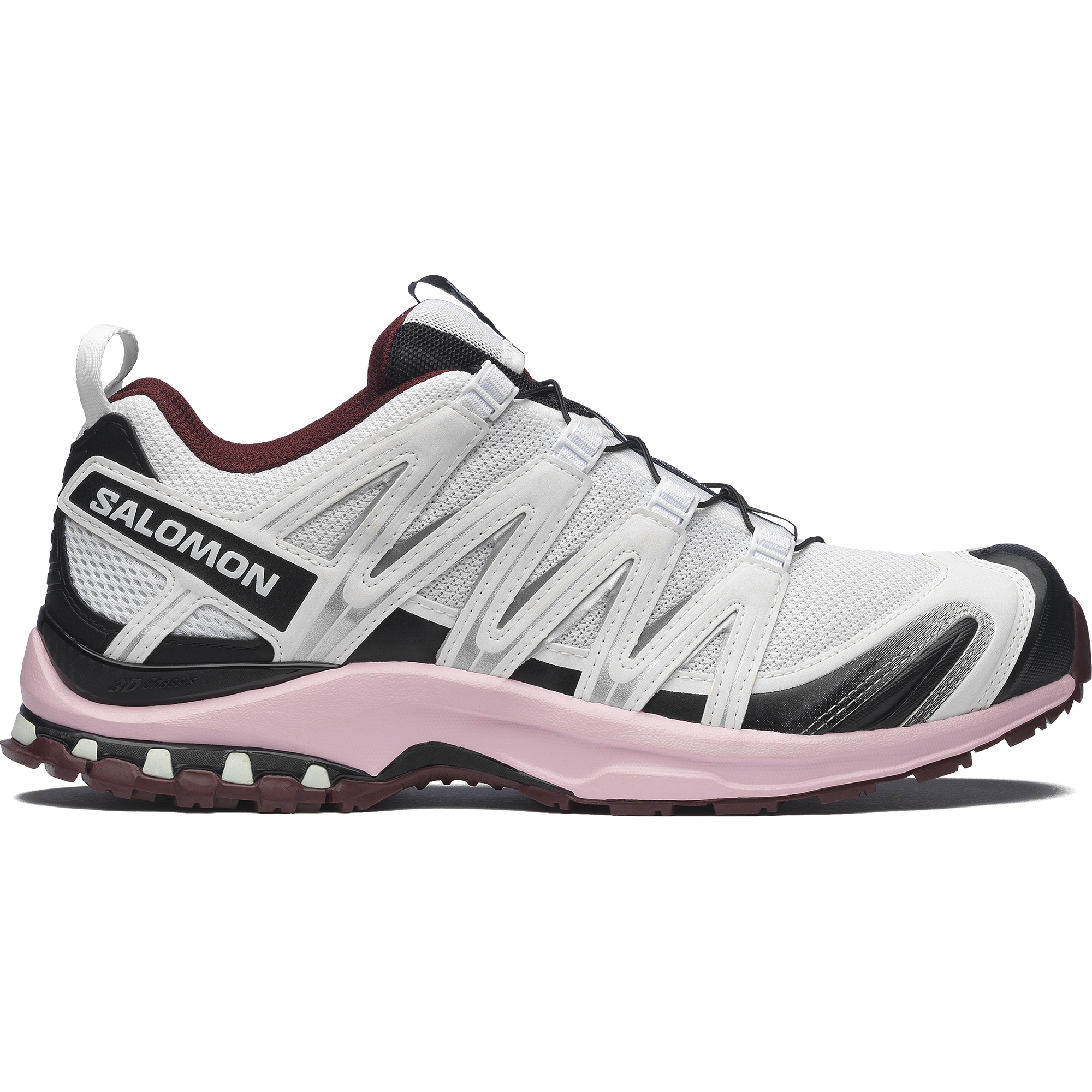 ★人気★ Salomon XA Pro 3D White Grey Violet (W) XA PRO 3D Unisex Sportstyle Shoes | Salomon