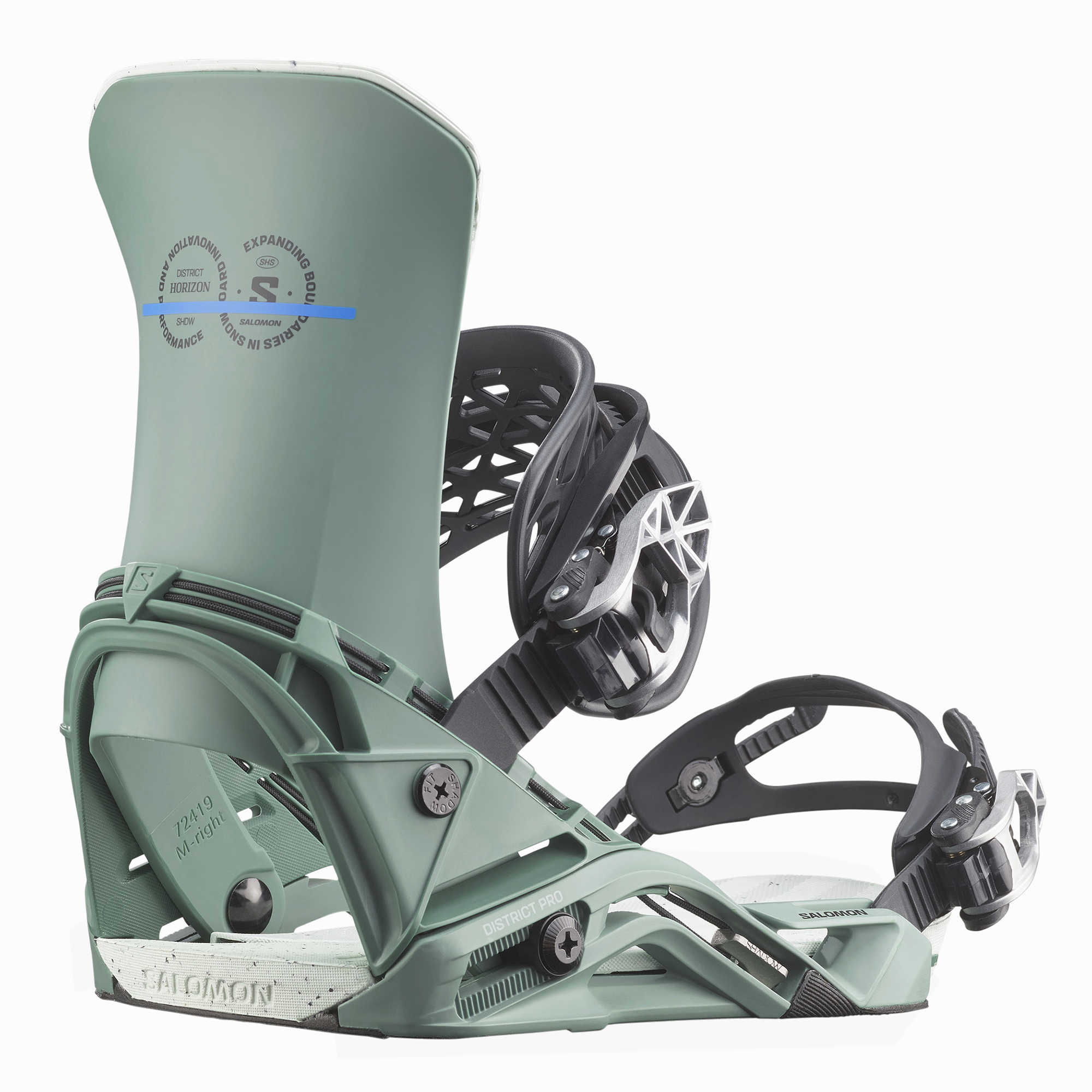 美品 SALOMON 28,0/ BURTON FLUX K2 DEELUXE DISTRICT PRO HORIZON Men's Snowboard Bindings | Salomon