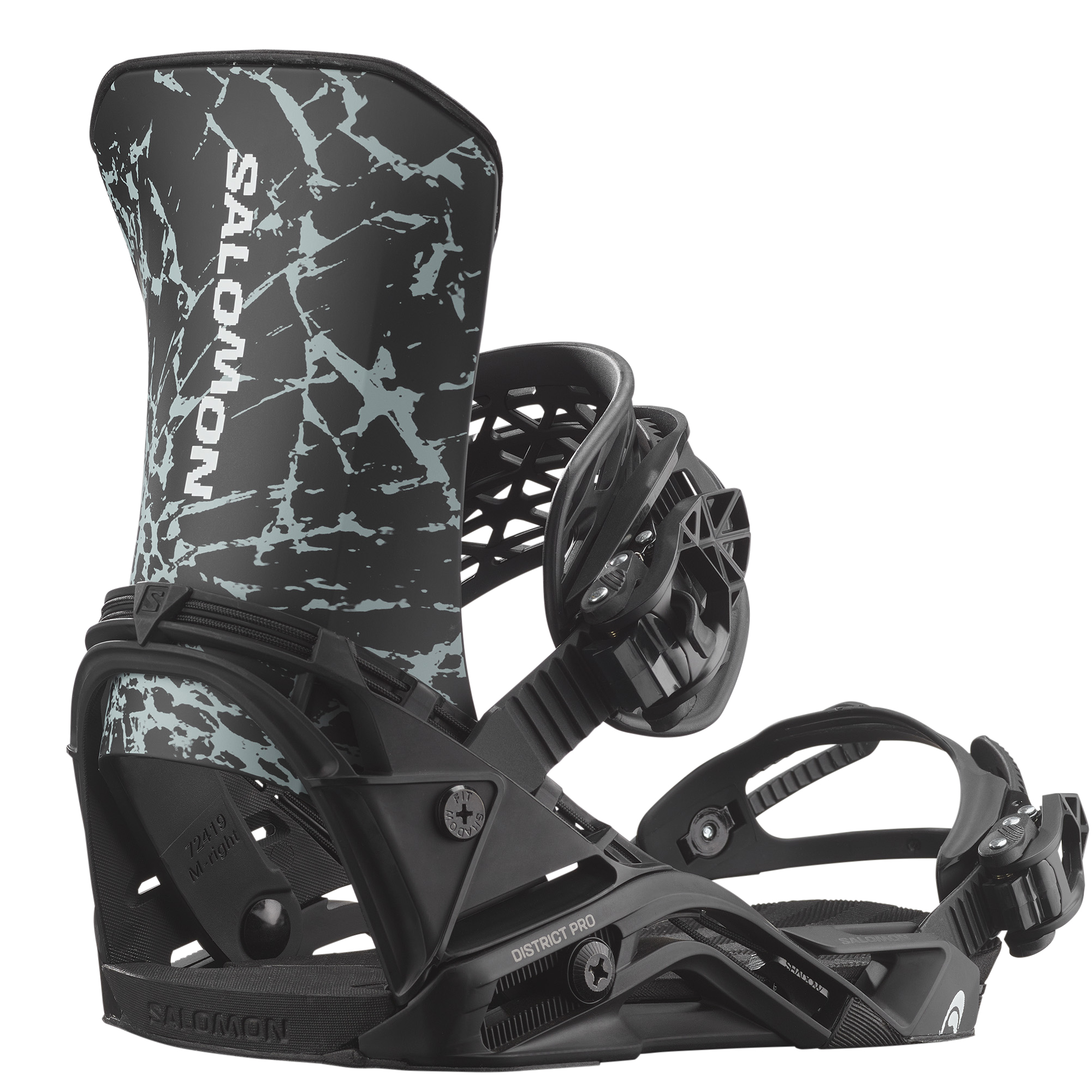 DISTRICT PRO TEAM Men's Snowboard Bindings | Salomon