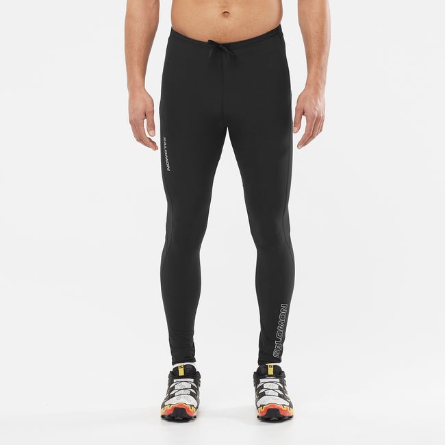 Salomon running sale tights mens