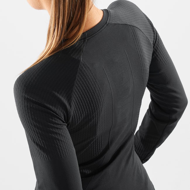 美品！Back Channel,COOL TOUCH LONG SLEEVE T JC023 JBK FRONT.jpg