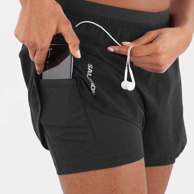 ウォーキング・ランニングウェア SALOMON CROSS 2IN1 CROSS 2IN1 Women's Shorts | Salomon