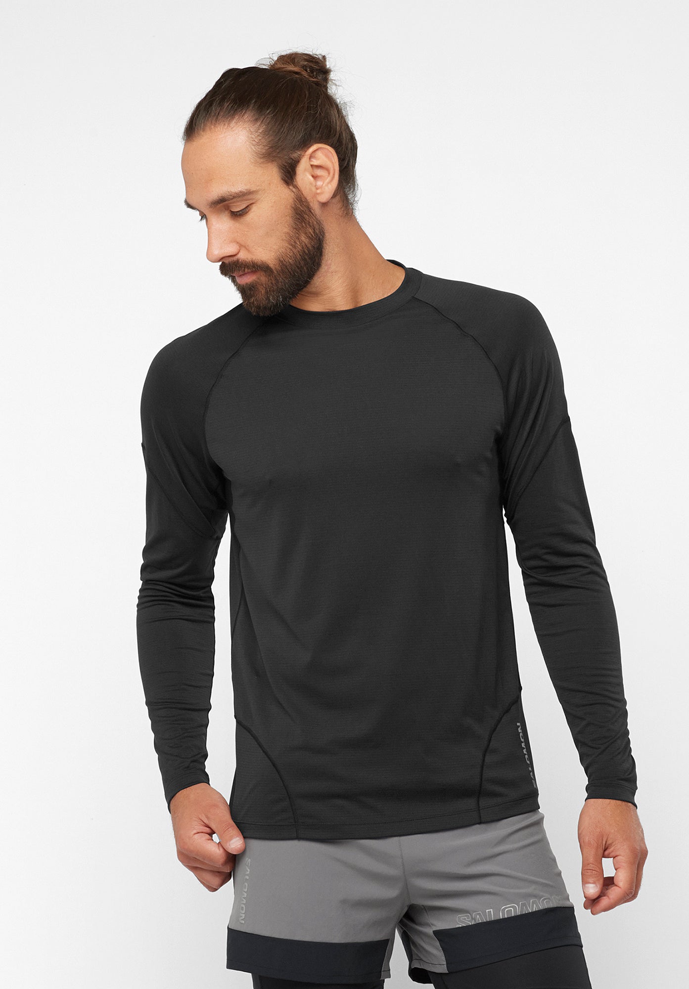 【Hydrogen】メンズ Trail Running Long Sleeve Tシャツ LC2033500_a5a5059b5a362e89384d
