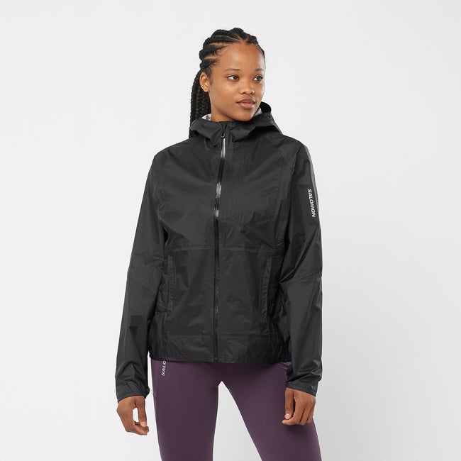Salomon waterproof 2025 jacket womens