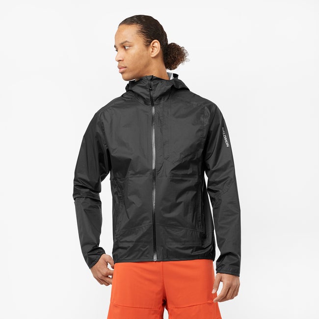 Salomon bonatti waterproof running jacket top