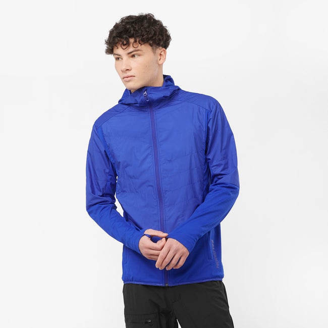 Salomon Men s Outline All Season Hybrid Jacket with Hood