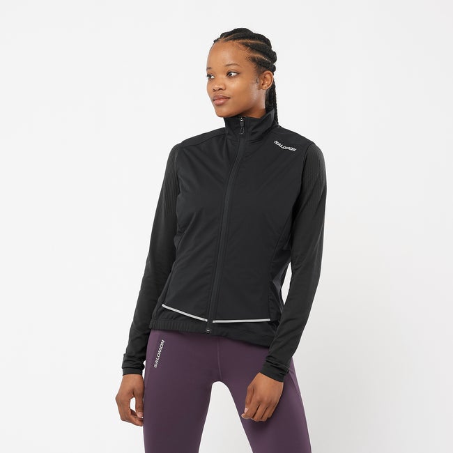 Veste Running SALOMON Femme LIGHTNING WP Rose AH 2018