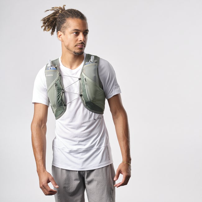ACTIVE SKIN 12 Unisex Running Vest with flasks included
