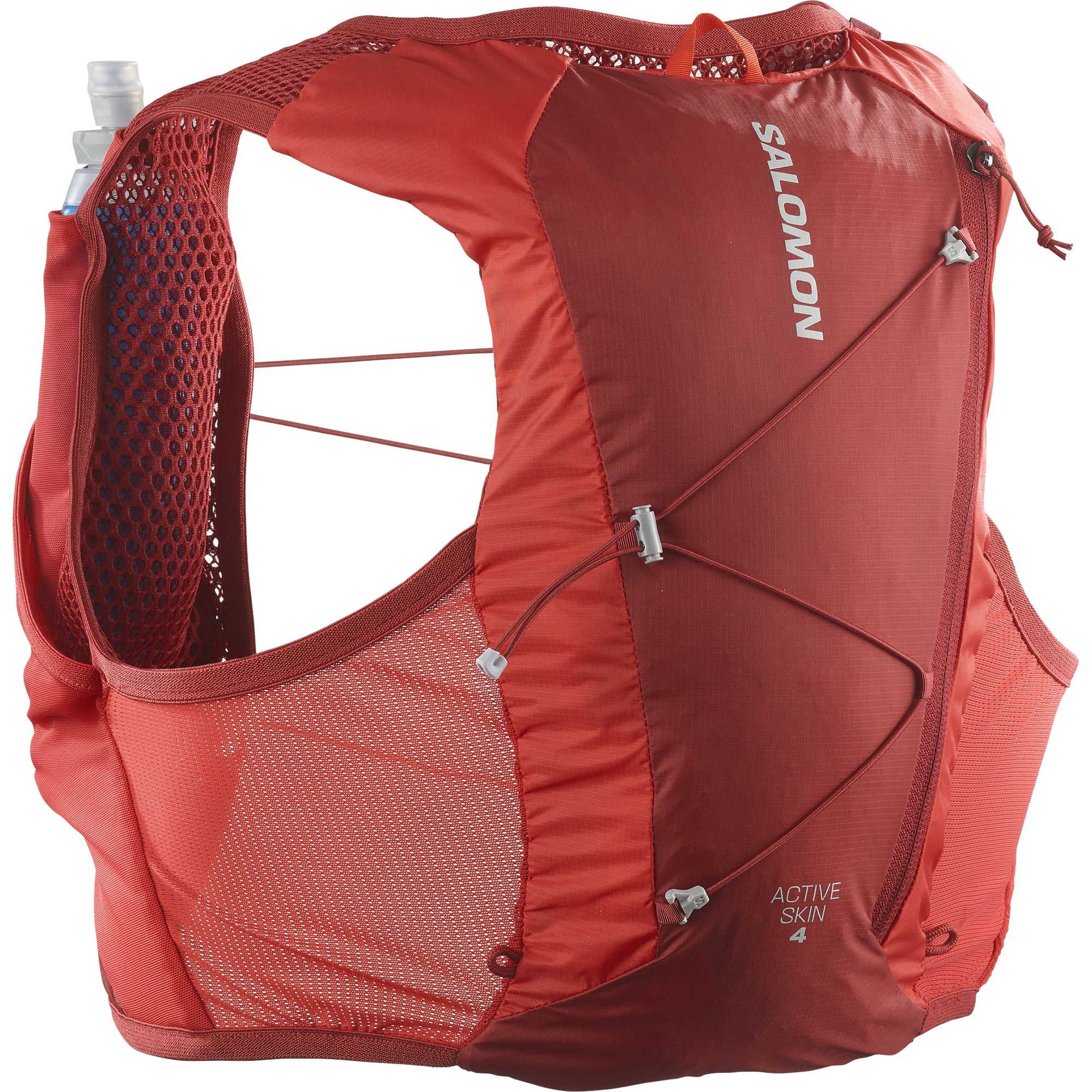 ウォーキング・ランニングウェア SALOMON ACTIVE SKIN 4 SET ACTIVE SKIN 4 Unisex Running Vest with flasks included | Salomon