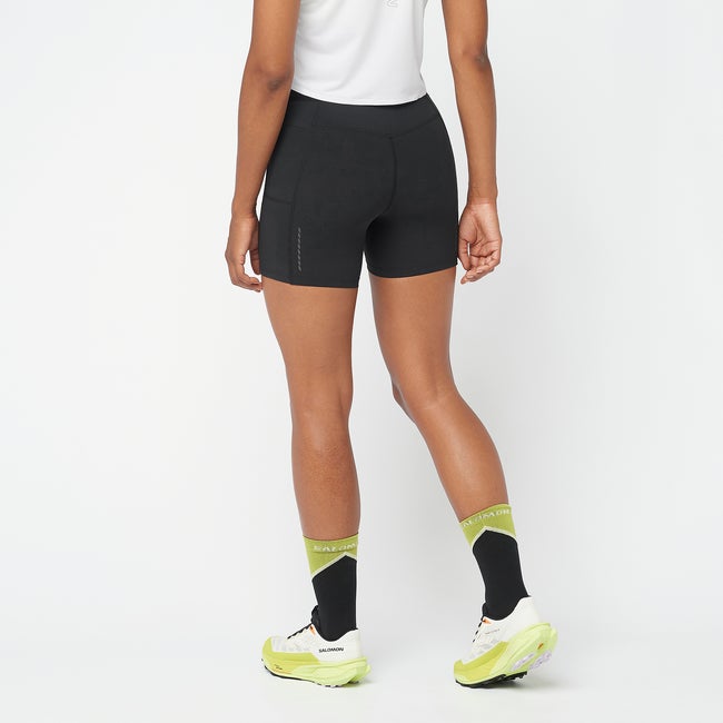 パンツ Salomon Aerotect 8 inch shorts LC2807300 S252001HPH61_BLK Salomon Mens SENSE AERO 7 SHORTS DEEP DIVE - Paragon Sports