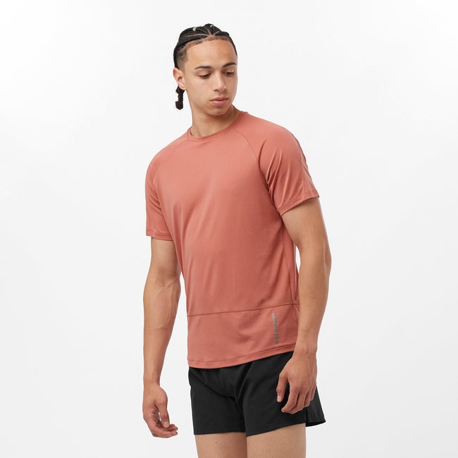 CROSS RUN Men's Short Sleeve T-Shirt | Salomon
