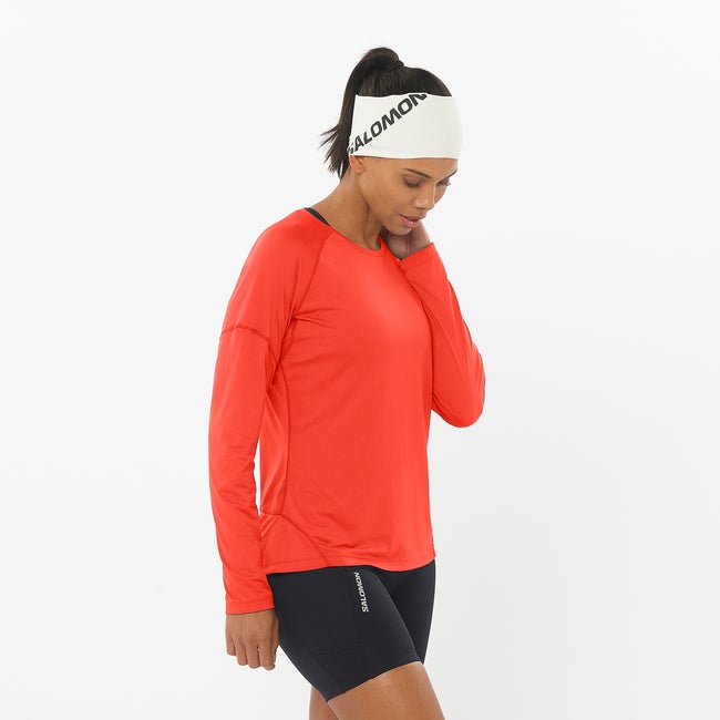 CROSS RUN Women's Long Sleeve T-Shirt | Salomon