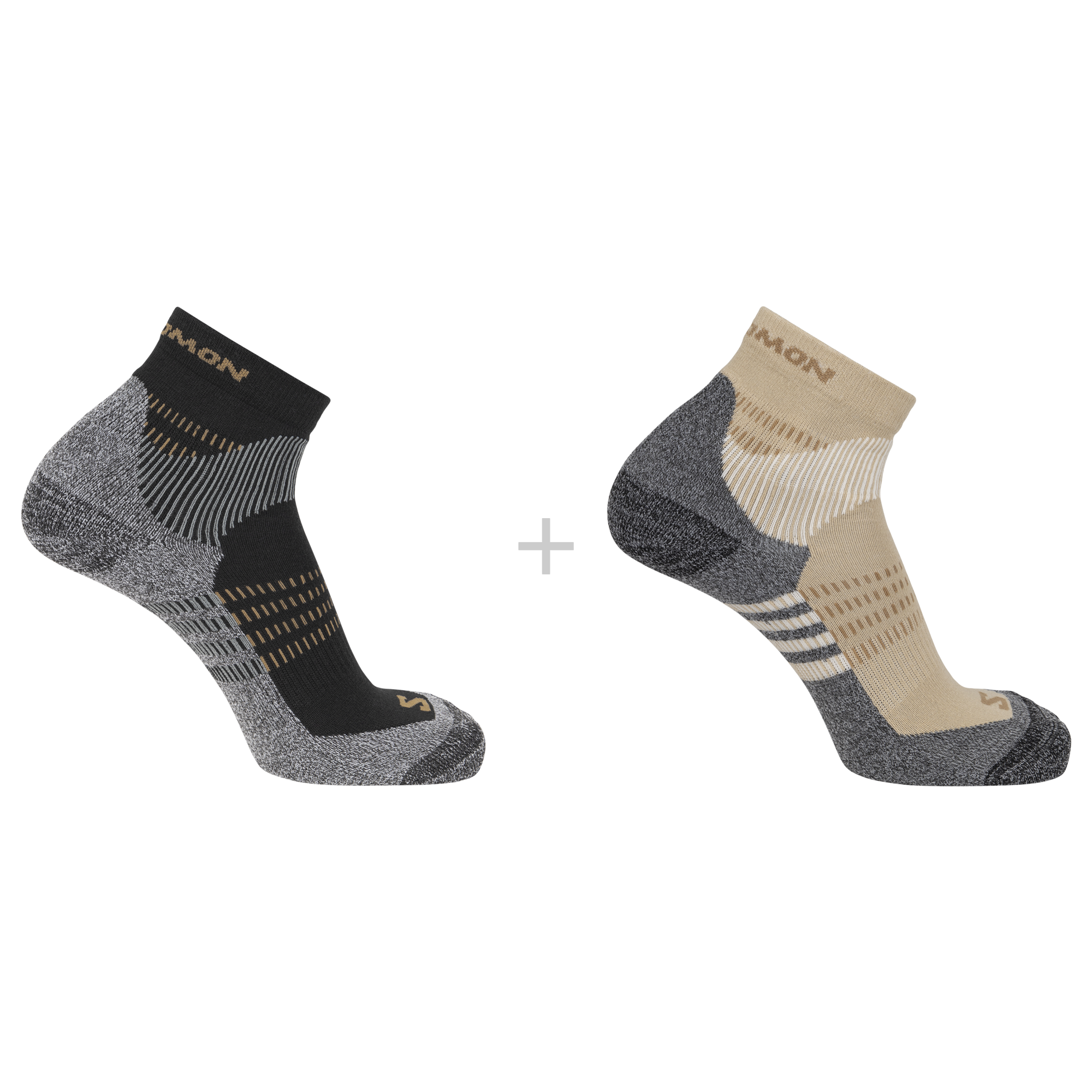 【関税&送料込】Salomon Socks EVASION ANKLE 2-PACK Unisex Socks | Salomon