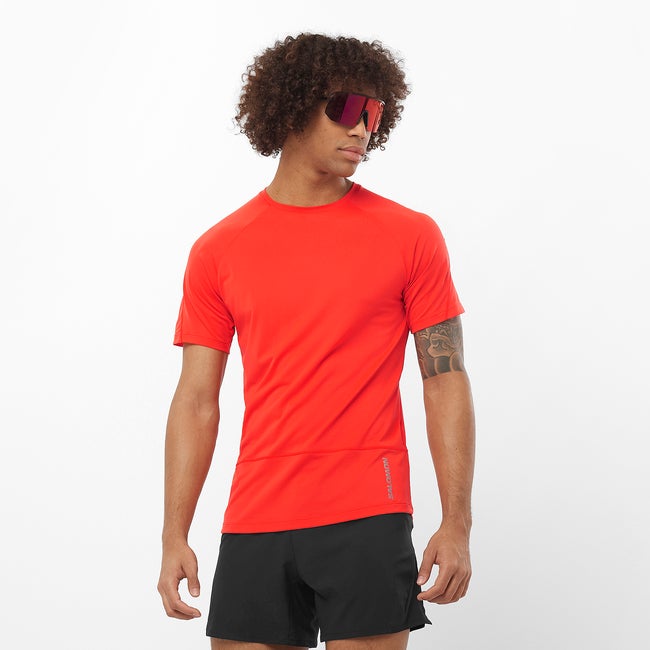 SALOMON CROSS RUN Lサイズ Amazon.com: Salomon Men's Cross Run Long Sleeve T-Shirt