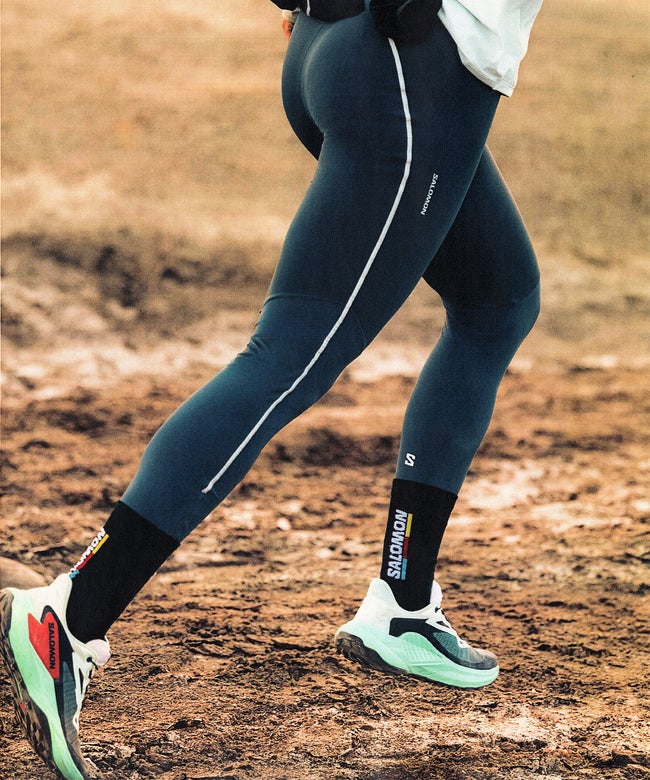 SALOMON SENCE AERO STOW トレランタイツ SENSE AERO STOW Women's Tights | Salomon