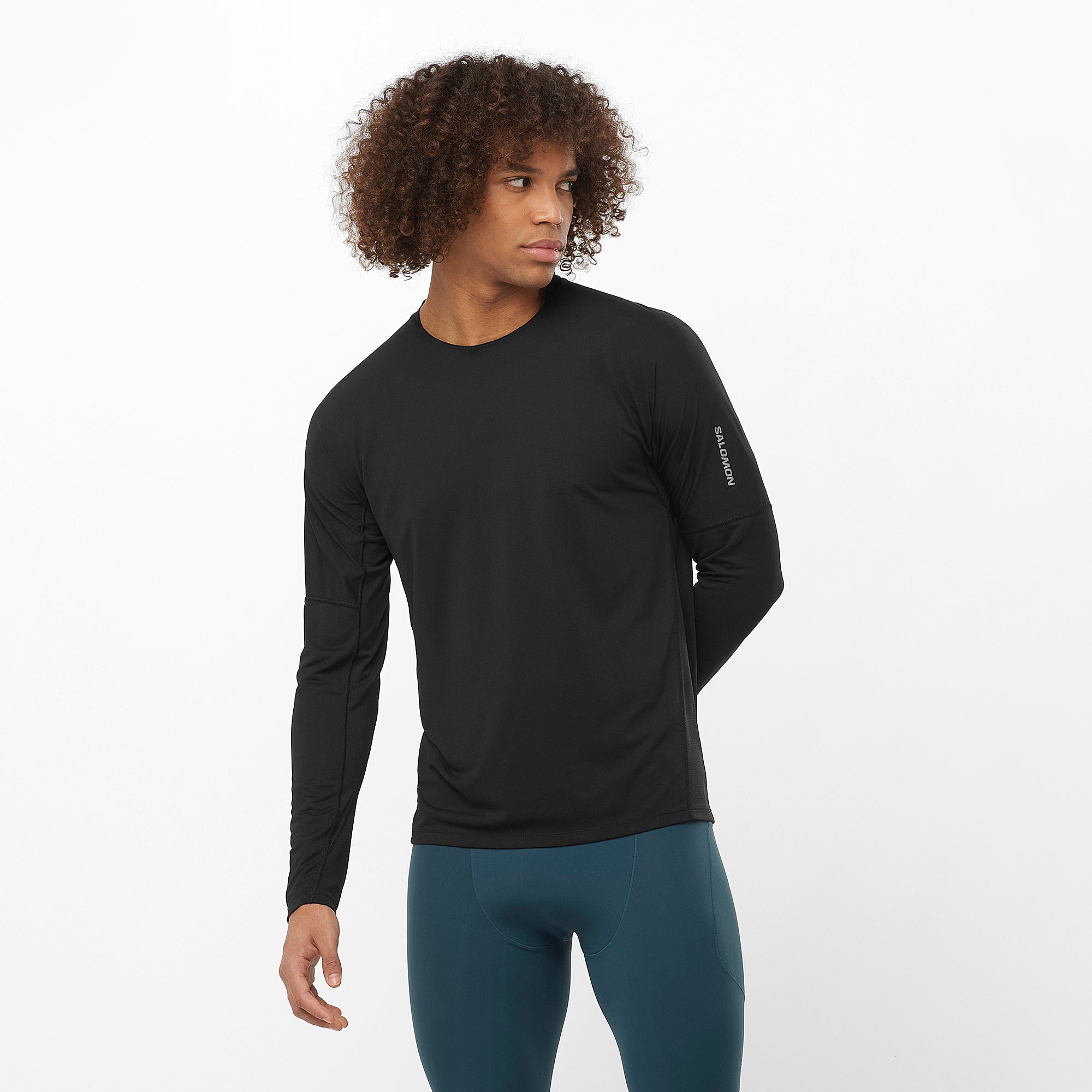 Tシャツ・カットソー SPORTMAX ACINO LONG SLEEVES TOP SENSE AERO SEAMLESS Men's Long Sleeve T-Shirt | Salomon