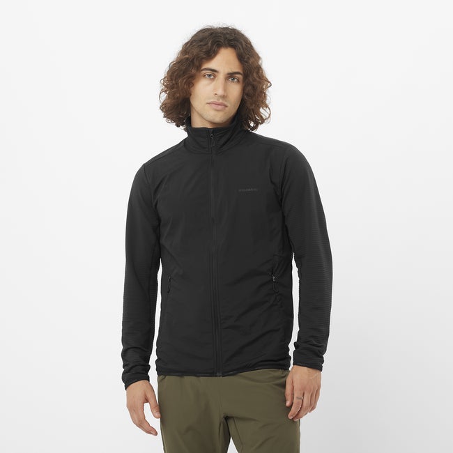 ESSENTIAL LIGHTWARM HYBRID Men's Full Zip Midlayer Jacket