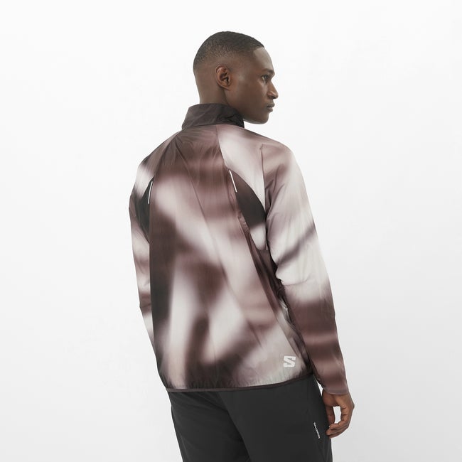 SHAKEout FLY GRAPHIC Men's Wind Jacket | Salomon