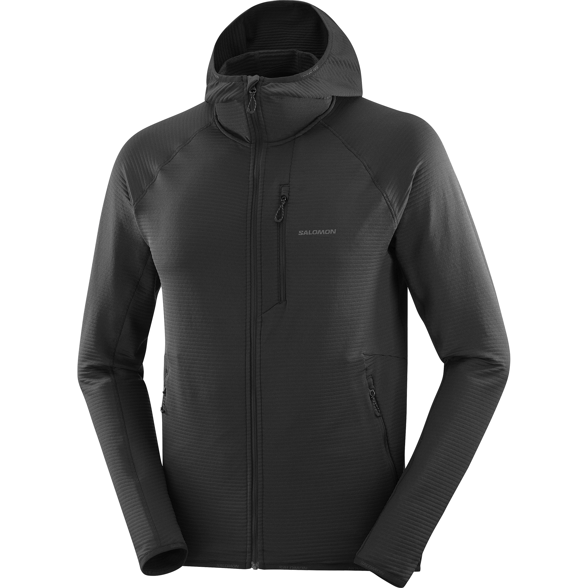 ESSENTIAL LIGHTWARM Men's Midlayer Jacket with hood | Salomon