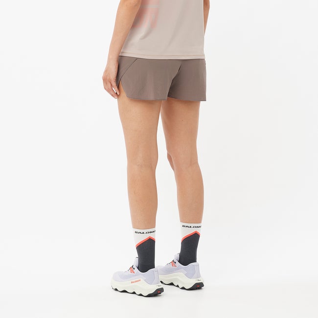 パンツ Salomon Aerotec 8 inch shorts LC2807400 S252001HPH61_GRY LC2180800-M-Salomon-