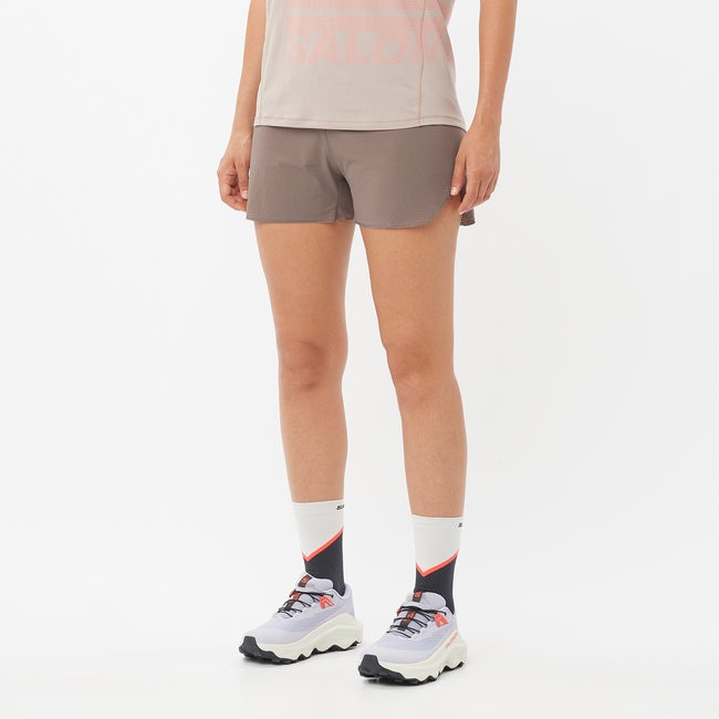 Salomon- Women's Shorts -Iron...