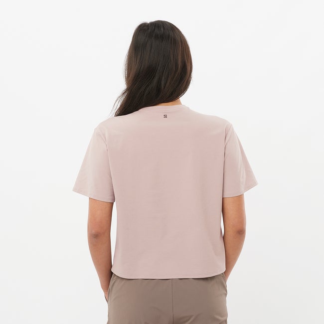 TRACKLINE Women's Short Sleeve T-Shirt | Salomon