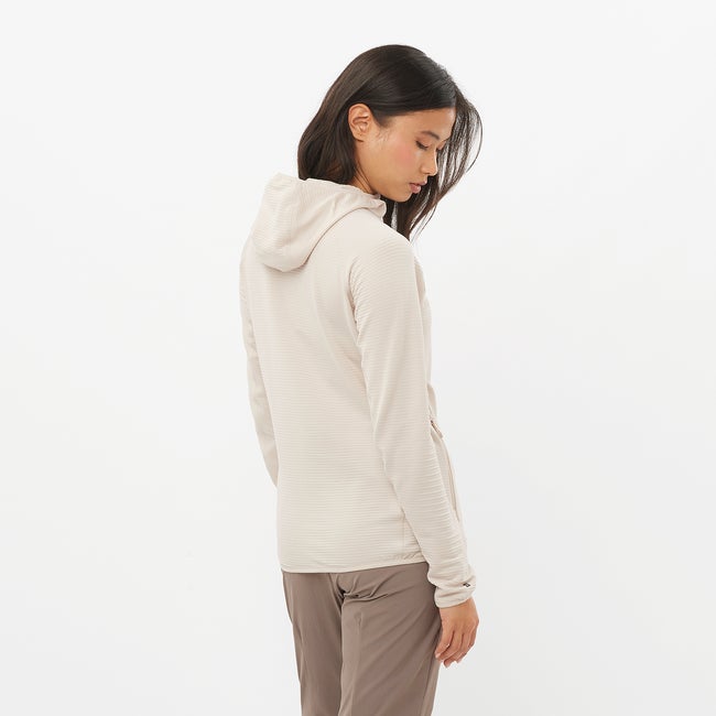 SALOMONサロモンessential light warm hooded M ESSENTIAL LIGHTWARM Men's Midlayer Jacket with hood | Salomon