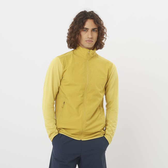 SALOMONサロモンessential light warm hooded M ESSENTIAL LIGHTWARM Women's Midlayer Jacket Hoodie | Salomon