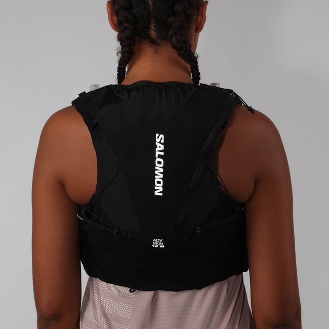 ADV SKIN 12 Women's Running Vest with flasks included | Salomon