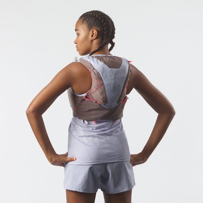 ADV SKIN 12 Women's Running Vest with flasks included | Salomon