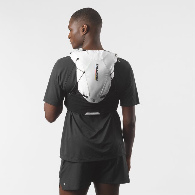 ADV SKIN 12 RACE FLAG Unisex Running Vest with flasks